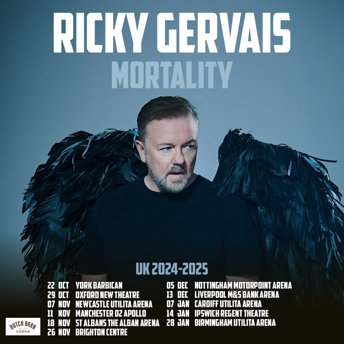 Ricky Gervais Mortality Tour